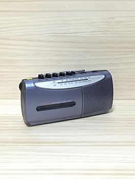 【中古】SONY ラジオカセットコーダー E5 ブルー CFM-E5/L