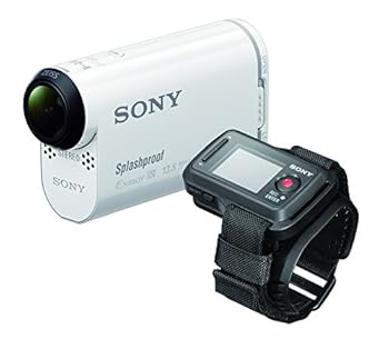 【中古】SONY テレビカメラ 行動カム AS100VR ライブビューリモコンキット ウォータープルーフケース付 HDR-AS100VR