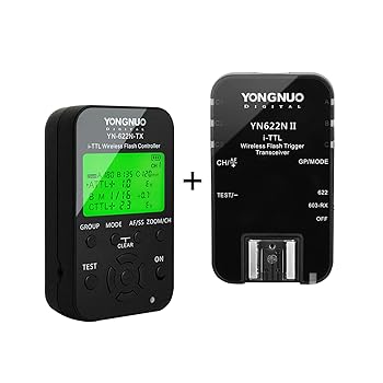 【中古】YONGNUO YN-622N-KIT Wireless i-TTL Flash Trigger Kit with LED Screen for Nikon ワイヤレスフラッシュトリガー ニコンYN-622NとYN-622N-TX 28,507円