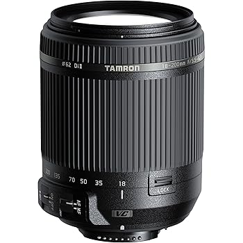 【中古】TAMRON 高倍率ズームレンズ 18-200mm F3.5-6.3 DiII VC ニコン用 APS-C専用 B018N