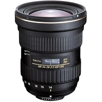 【中古】Tokina at-X 14-20粍 f/2 PRO DX水晶体 Canon EF世界的 変わり種用 なし