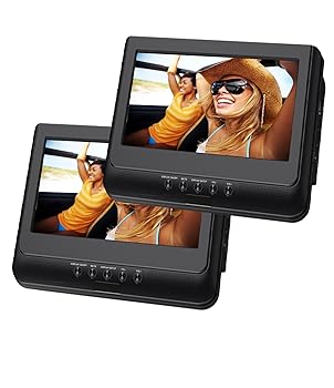 【中古】Sylvania 10.1 Dual Screen Portable DVD Player by Sylvania