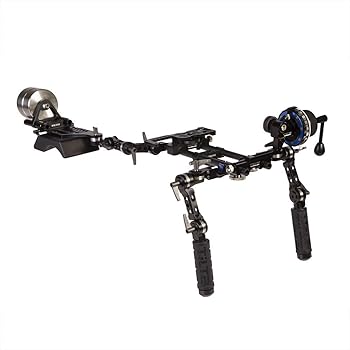 【中古】【39shop】TILTA★TT-03-TL HDSLR フォローフォーカスシステム オフセットショルダーリグ 2kgカウンターウェイト（良い）｜ドリエム店