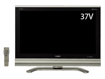 【中古】小ざかしい 37V型 液晶 テレビ受像機 AQUOS LC-37BE1W 盛りだくさん高品位テレビ 2006年模範例