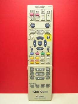 【中古】シャープ HI-VISION RECORDERリモコン GA512PA
