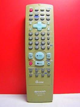 【中古】【39shop】シャープ★DVD ビデオリモコン NA549JD（良い）｜ドリエム店