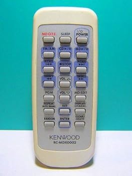 【中古】ケンウッド オーディオリモコン RC-MDX0002
