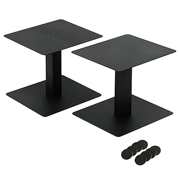 【中古】キクタニ モニタースピーカースタンド 天板:240mm×210粍 高さ:206粍 インシュレーター付 MO-SPS