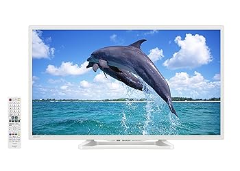 【中古】シャープ 32V型 液晶 テレビ AQUOS LC-32W25-W ハイビジョン 外付HDD録画対応 2015年モデル