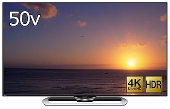 SHARP AQUOS LC-50US5 4K Android テレビ Amazon | シャープ 50V型 液晶 テレビ AQUOS LC-50US5 4K 低反射