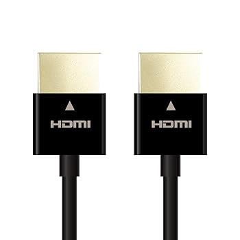 【中古】エレコム HDMI ケーブル 1.5m 4K × 2K対応 ウルトラスリム ブラック CAC-HD14US15BK