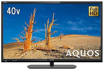 【中古】シャープ 40V型 液晶 テレビ AQUOS LC-40S5 フルハイビジョン 外付HDD対応裏番組録画 2画面表示 2017年モデル 28,638円