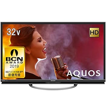 【中古】【39shop】シャープ★32V型 液晶 テレビ AQUOS LC-32W5 ハイビジョン 外付HDD対応裏番組録画 アナログRGB端子付(良い)|ドリエム店