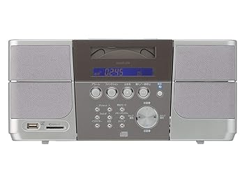 【中古】コイズミ ステレオCD取り合わせ USB/SD歌留多拡張スロット積み上げる 吹き込み 飾りつけ可 しろがね色 SDD-4340/S