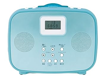 【中古】コイズミ シャワーCDラジオ ブルー SAD-4309/A