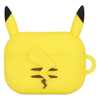 【中古】グルマンディーズGourmandise ポケットモンスター AirPods Pro シリコンケース ピカチュウ POKE-698A イエロー