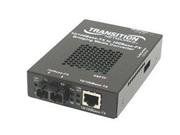 【中古】トランジションNetworks 10 / 100btx rj45 to 2 km 100bfx MM SCブリッジングStand Aloneメディアコンバータsbftf1013 ? 105-na 並行輸入品