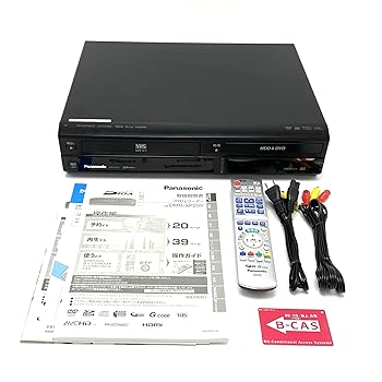 【中古】パナソニック 250GB ヴィデオディスクリコーダー VHS映像媒体一体型 DIGA DMR-XP25V-K