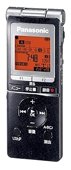 【中古】パナソニック 集積回路リコーダー 4GB 黒いこと RR-XS450-K