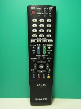 【中古】シャープ テレビリモコン GA952WJSA