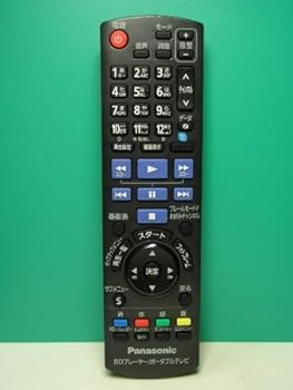 【中古】パナソニック BDリモコン N2QAYB000595