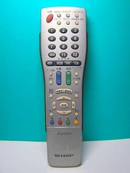 【中古】シャープ テレビリモコン GA410WJSA