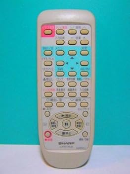 【中古】シャープ ビデオリモコン GA020WJ