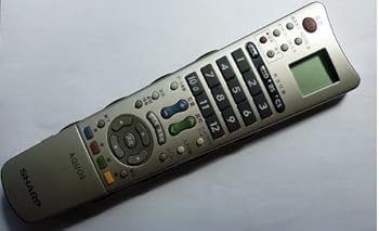 【中古】シャープ テレビリモコン GA615WJSA 4,904円