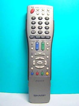 【中古】シャープ テレビリモコン GA510WJSA