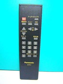 【中古】パナソニック CATVリモコン TZ-JR360