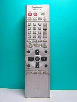 【中古】パナソニック DVDリモコン EUR7615KC0 蓋無