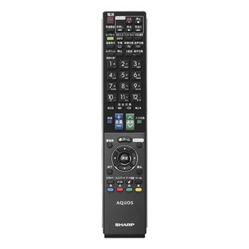 【中古】シャープ 液晶テレビ用リモコン RRMCGA912WJSA0106380333
