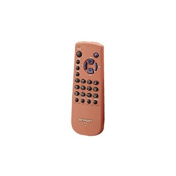 【中古】シャープ 液晶テレビ用リモコン RRMCG1546CESC0106380052オレンジ