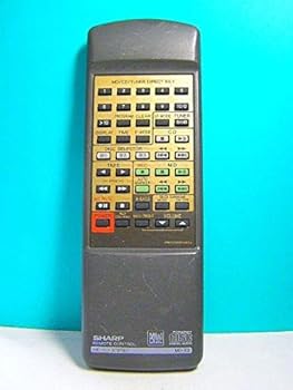 【中古】シャープ オーディオリモコン MD-X3 RRMCG0080AWSA