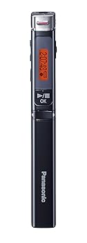 【中古】パナソニック ICレコーダー 4GB スティック型 ブラック RR-XP008-K