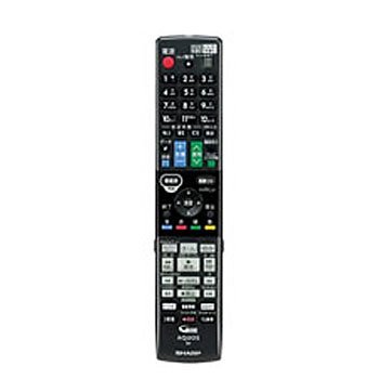 【中古】シャープ ブルーレイディスクレコーダー用リモコン46380270適合機種BD-T1800　BD-T2800　BD-T3800　BD-W1800　BD-W2800　BD-W580