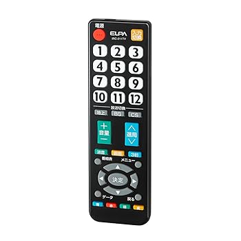 【中古】テレビ受像機遠隔操作 IRC-211TVBK
