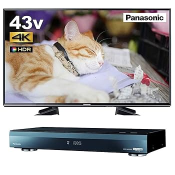 【中古】【39shop】パナソニック★43V型 液晶テレビ ビエラ TH-43EX600 4K USB HDD録画対応 2017年モデル(良い)|ドリエム店