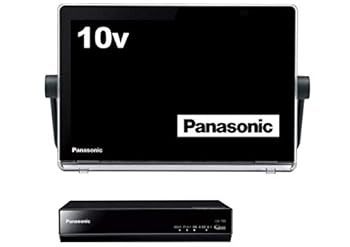 【中古】【39shop】パナソニック★10V型 液晶 テレビ プライベート・ビエラUN-10CT8-K 2018年モデル(良い)|ドリエム店