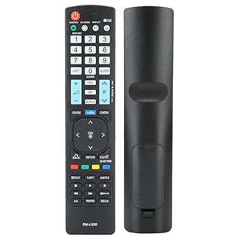 【中古】テレビリモコン スマートテレビ交換用 代替リモート マルチリモコン 交換用リモコン ABS材料製 設置簡単 AKBフルレンジに対応