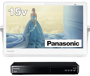 【中古】パナソニック 15V型 ポータブル 液晶テレビ 2019 インターネット動画対応 プライベート・ビエラ 防水タイプ 500GB HDD録画/ブルーレイ再生機能