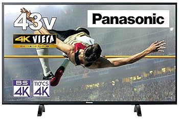【中古】【39shop】パナソニック★43V型 4Kチューナー内蔵 液晶 テレビ VIERA TH-43GX500 IPSパネル(良い)|ドリエム店