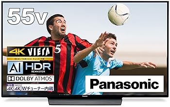 【中古】パナソニック 55V型 4Kダブルラジオ受信機内蔵 液晶 テレビ受像機 VIERA HDR相応う TH-55GX855