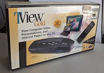 【中古】フォーカス機能拡張Tviewゴールドpcmcia2 1024 x 768 pc-to-tvスキャンコンバータ