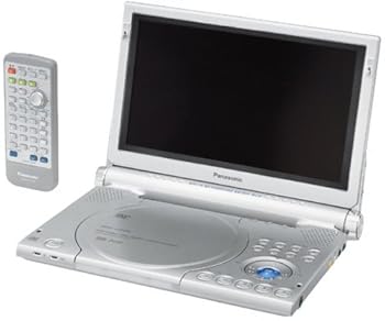 【中古】パナソニック ポータブルDVDプレーヤー 9型ワイド液晶搭載 DVD-LA95-S