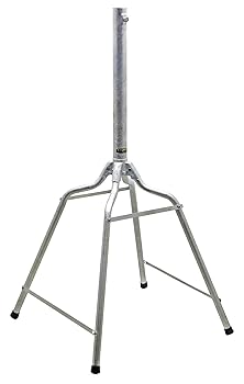 【中古】マスプロ電工 UHF・BSCSアンテナ両用ルーフベース 50cm以下用 溶融亜鉛メッキ RB43LS