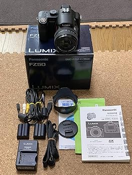 【中古】【39shop】パナソニック★デジタルカメラ LUMIX FZ50 ブラック DMC-FZ50-K（非常に良い）｜ドリエム店 14,931円