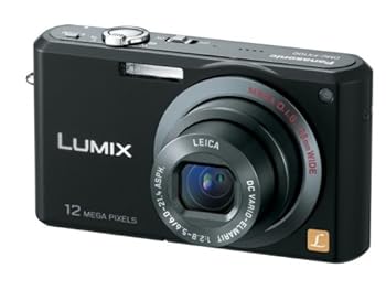 【中古】【39shop】パナソニック★デジタルカメラ LUMIX ルミックス FX100 ブラック DMC-FX100-K(非常に良い)|ドリエム店