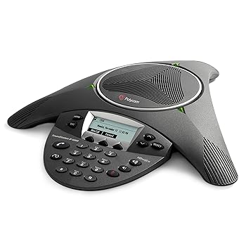 【中古】ポリコム 響きステイション IP 6000 without Power Supply 円卓会議電話を掛ける Polycom社並行輸入