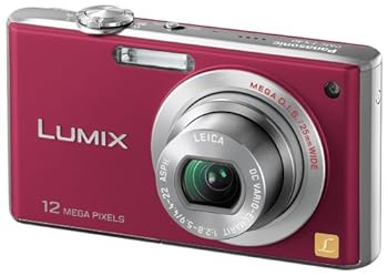 【中古】【39shop】パナソニック★デジタルカメラ LUMIX ルミックス FX40 フレッシュレッド DMC-FX40-R（良い）｜ドリエム店